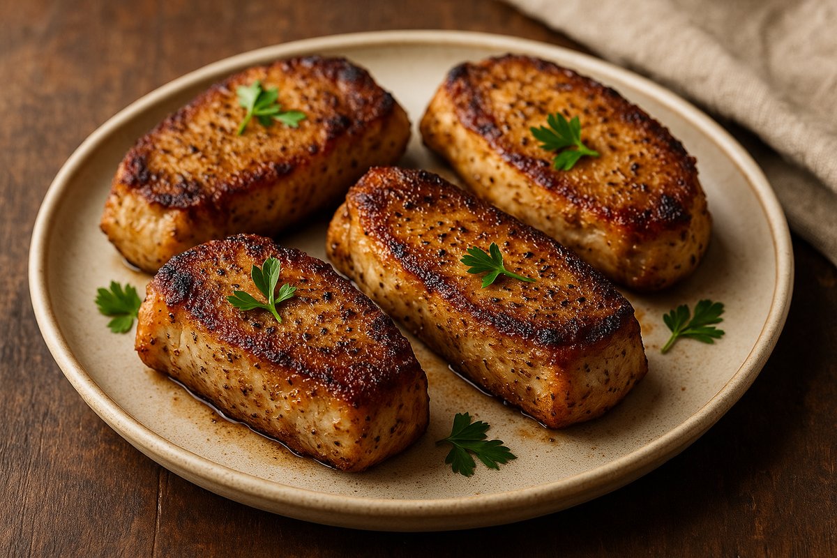 Air Fryer Pre-Seared Thick Pork Chop