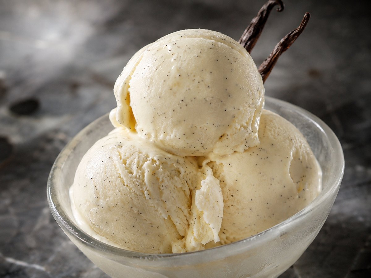 Authentic Vanilla Bean Gelato