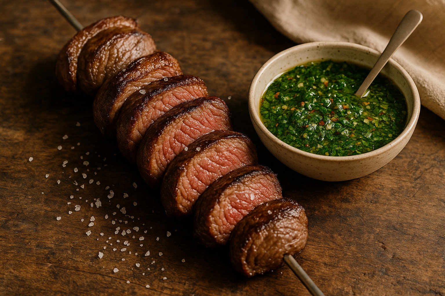 Brazilian Churrasco with Chimichurri