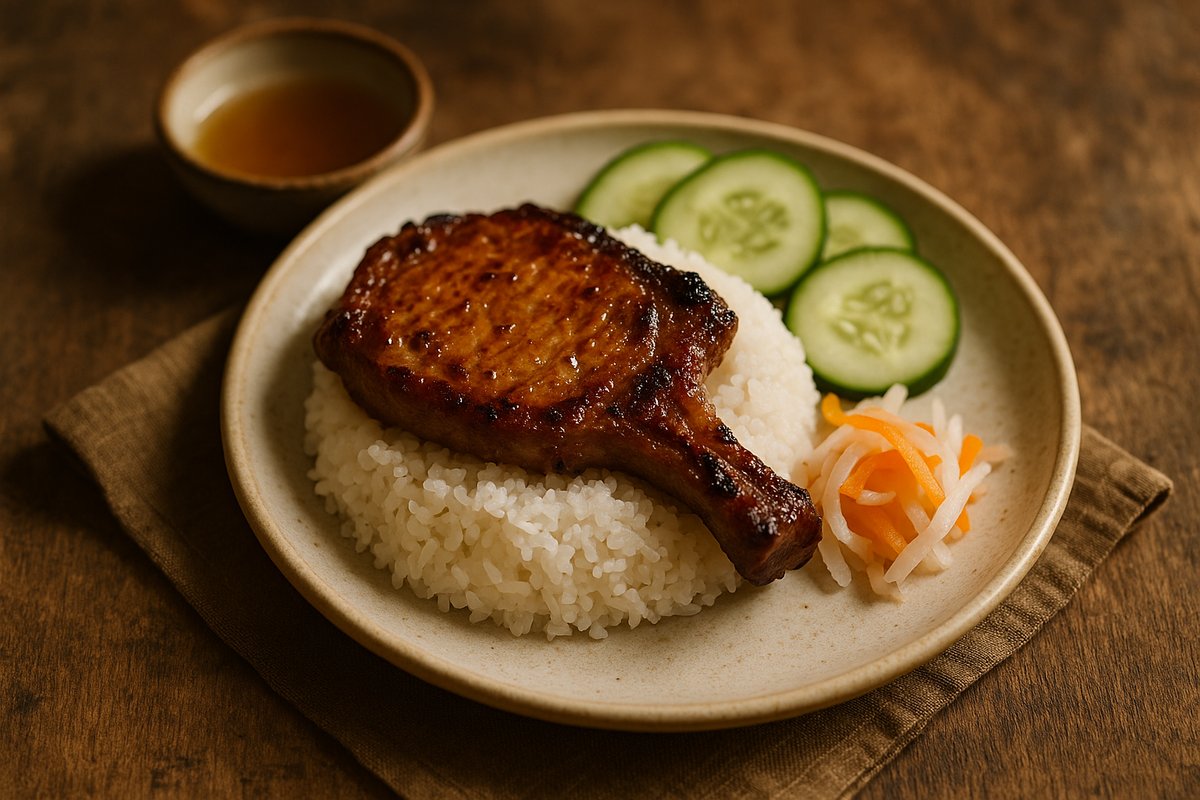 Cơm Tấm (Broken Rice with Pork)