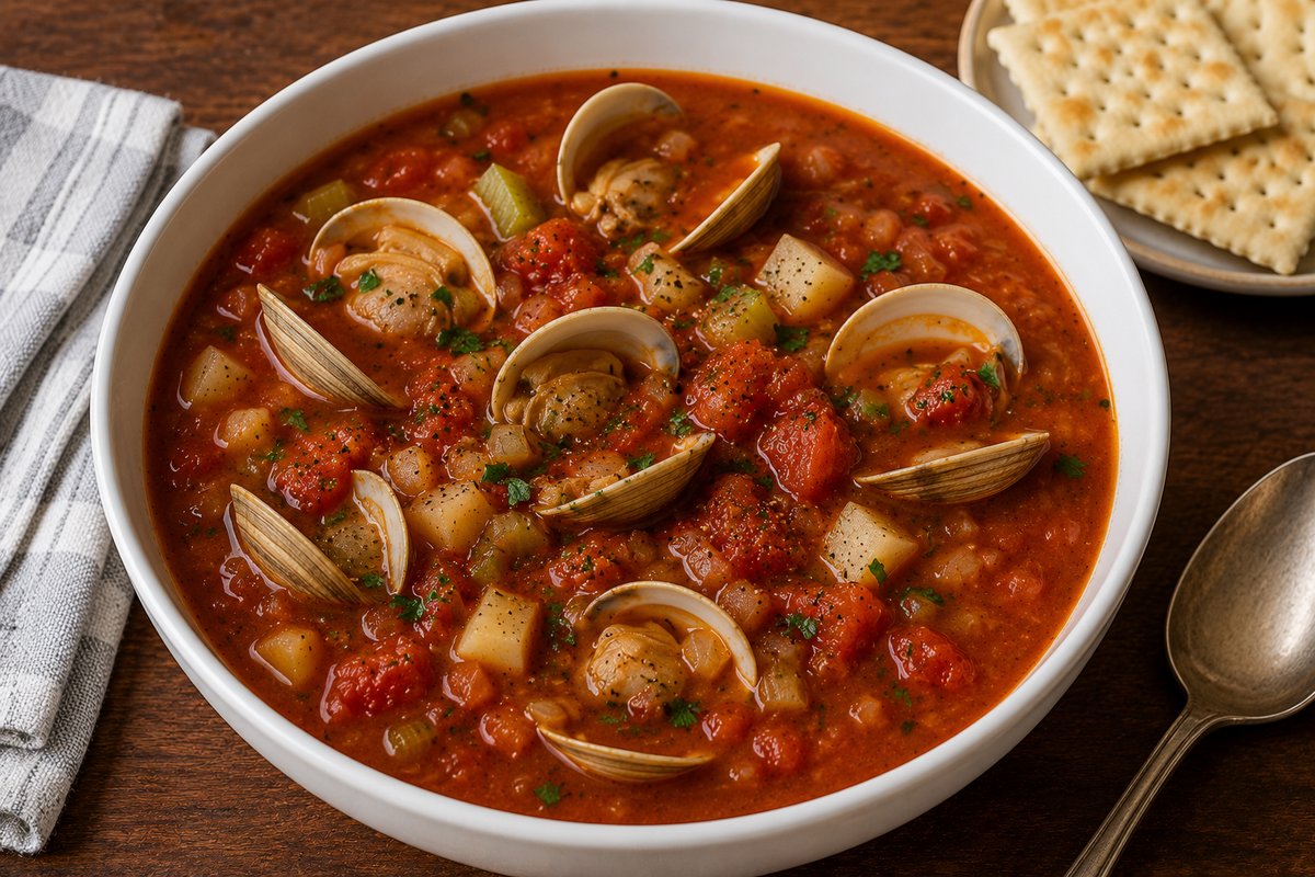Chef John's Manhattan Clam Chowder