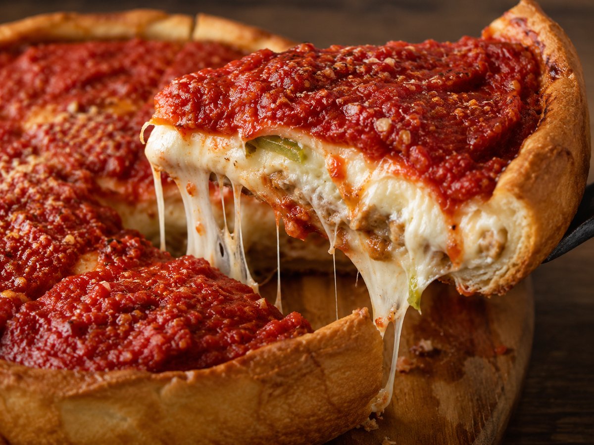 Chicago Deep Dish Pizza