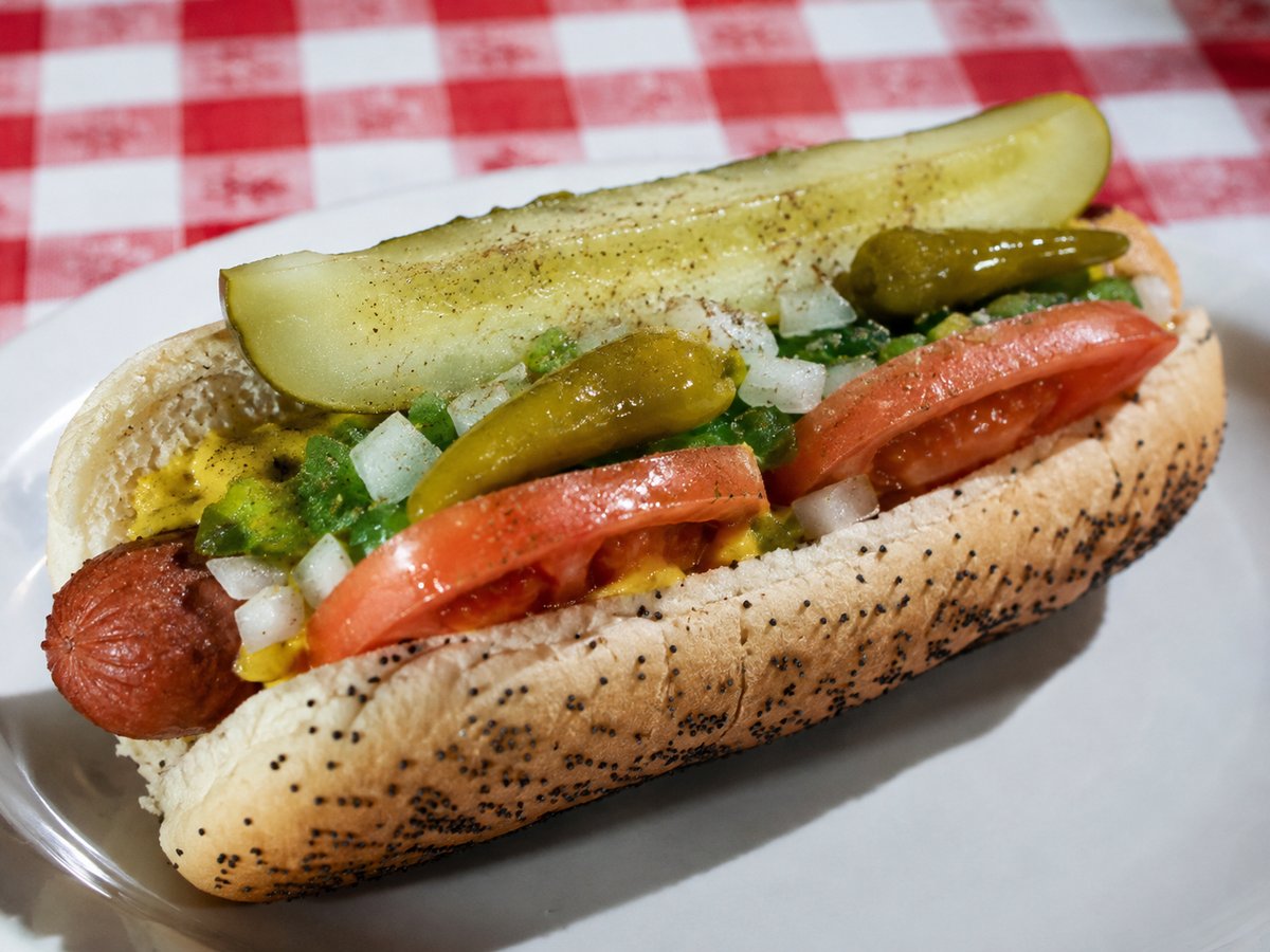 Chicago-Style Hot Dog