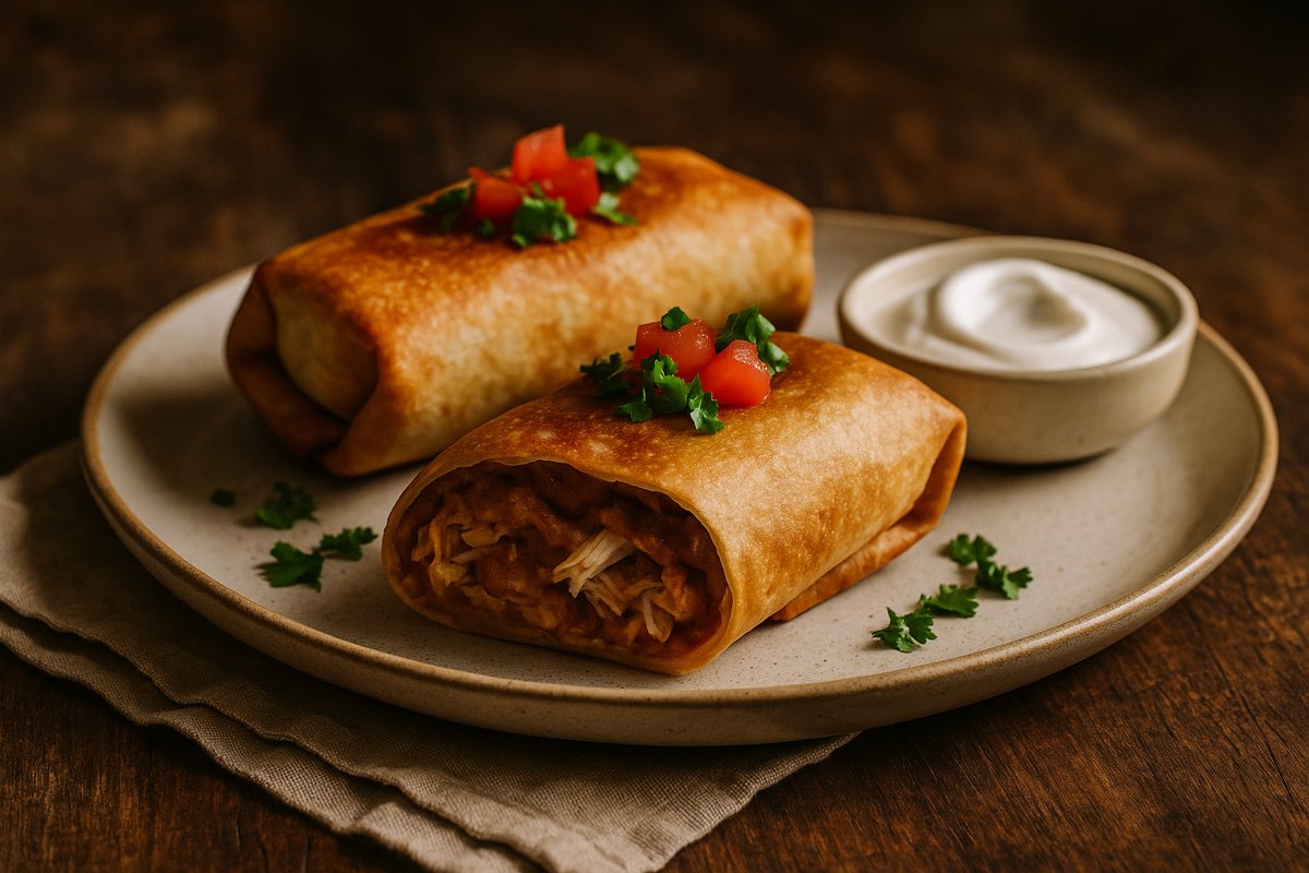 Chicken Chimichangas