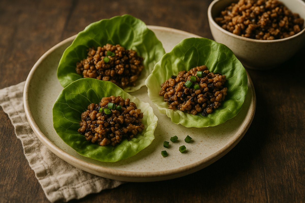 Chicken Lettuce Wraps