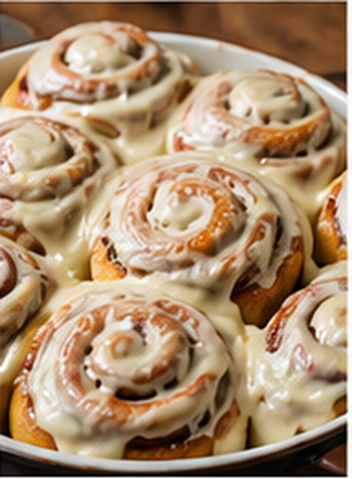 Cinnamon Rolls with Cream Cheese Frosting