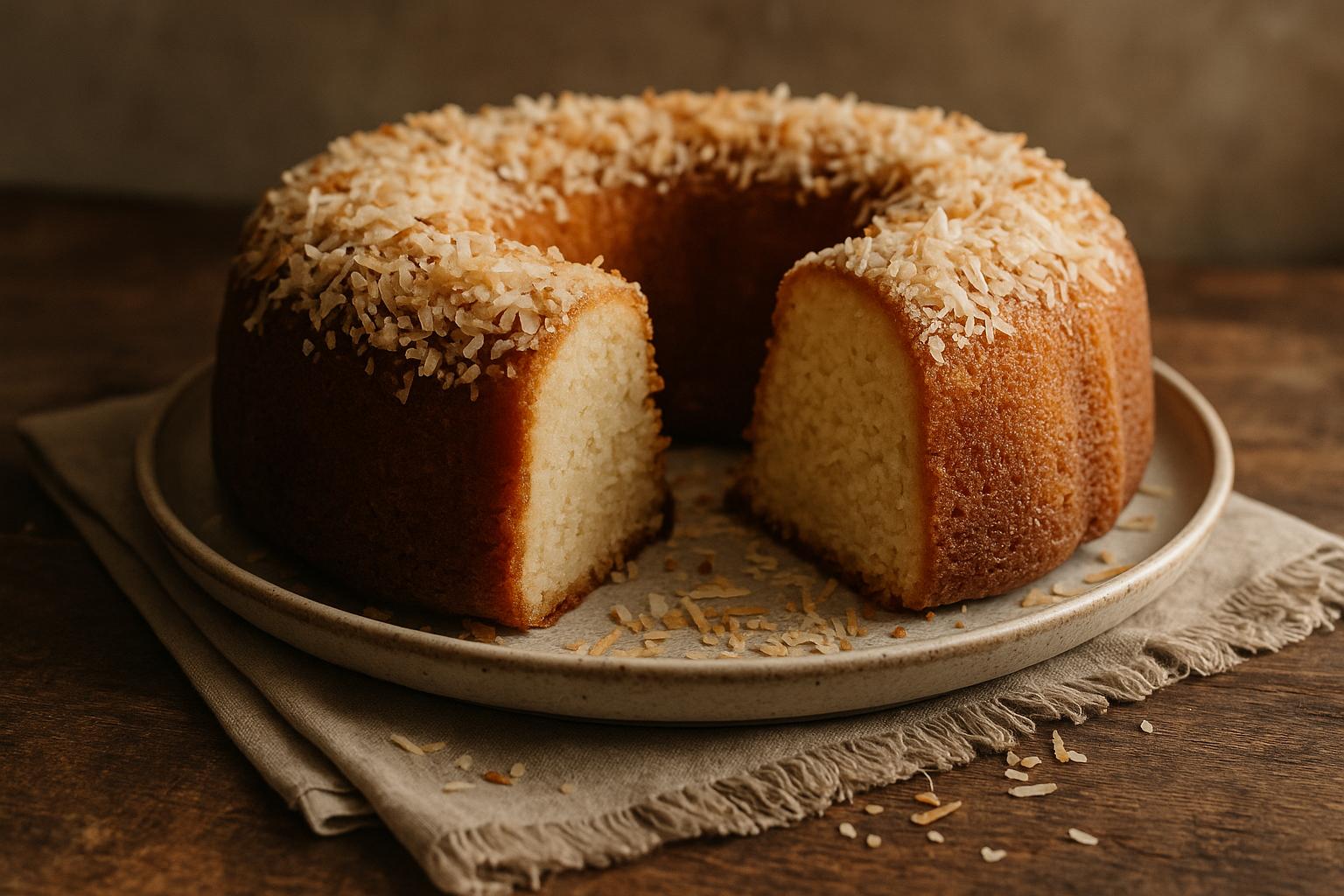 Coconut Rum Cake