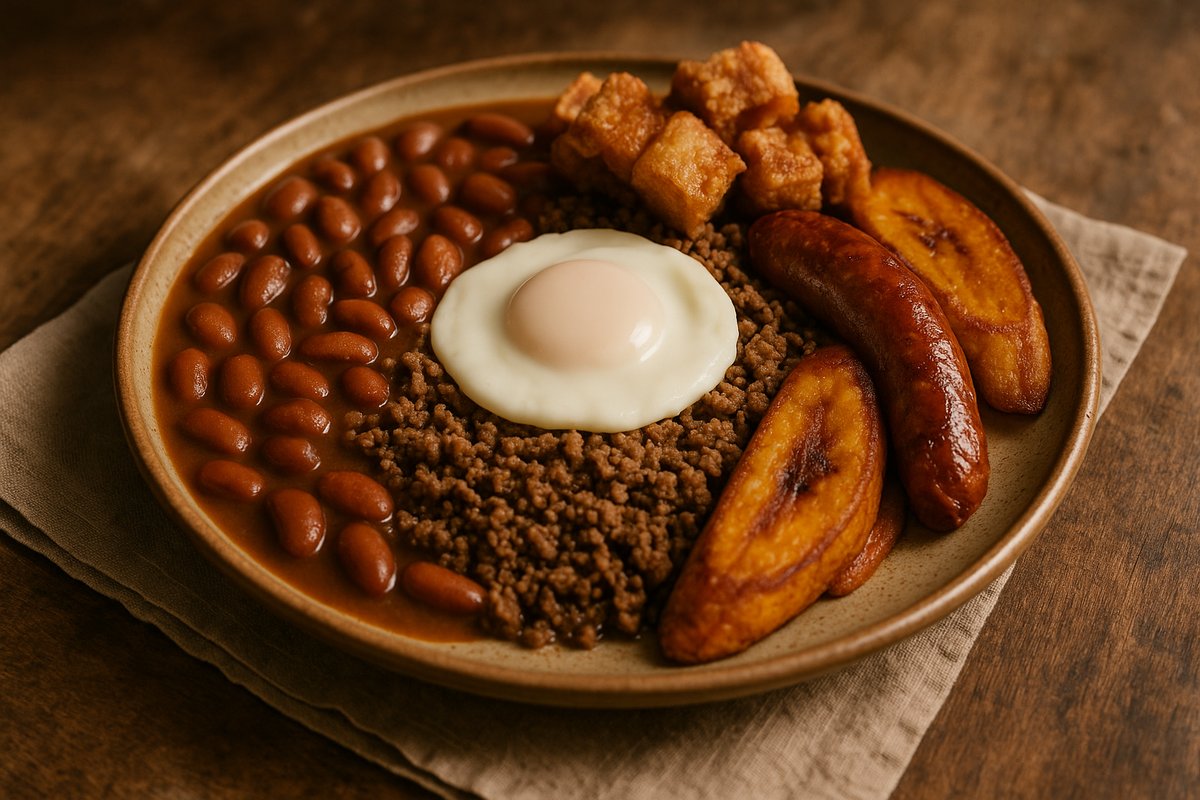 Colombian Bandeja Paisa