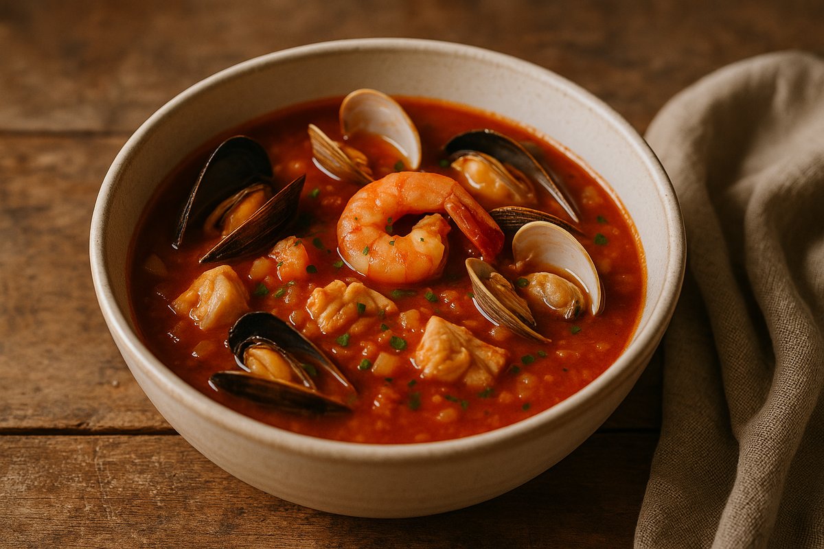 Easy Cioppino (Seafood Stew)