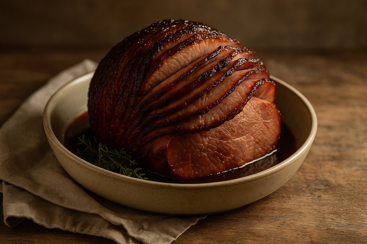 Easy Glazed Ham