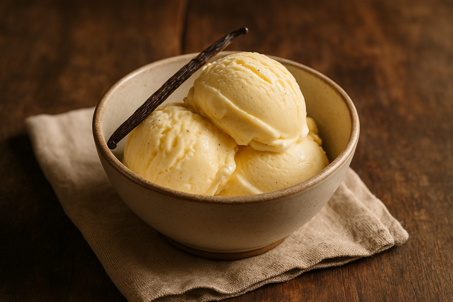 Easy Vanilla Gelato