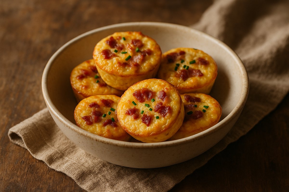 Egg Bites with Bacon and Gruyère