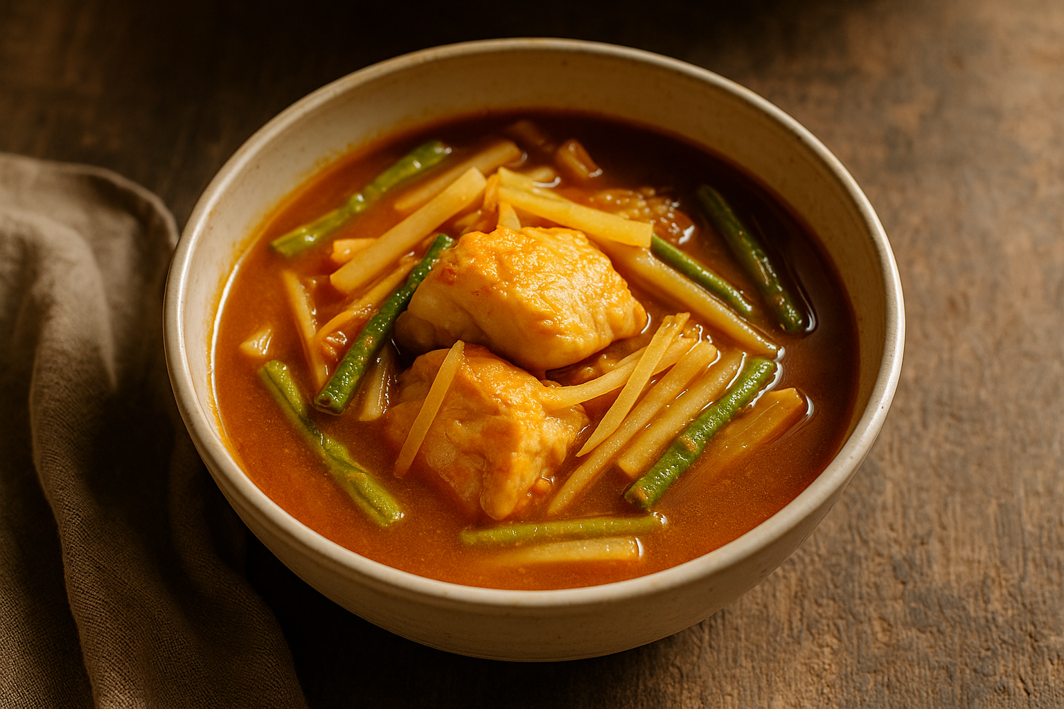 Gaeng Som (Thai Sour Orange Curry)