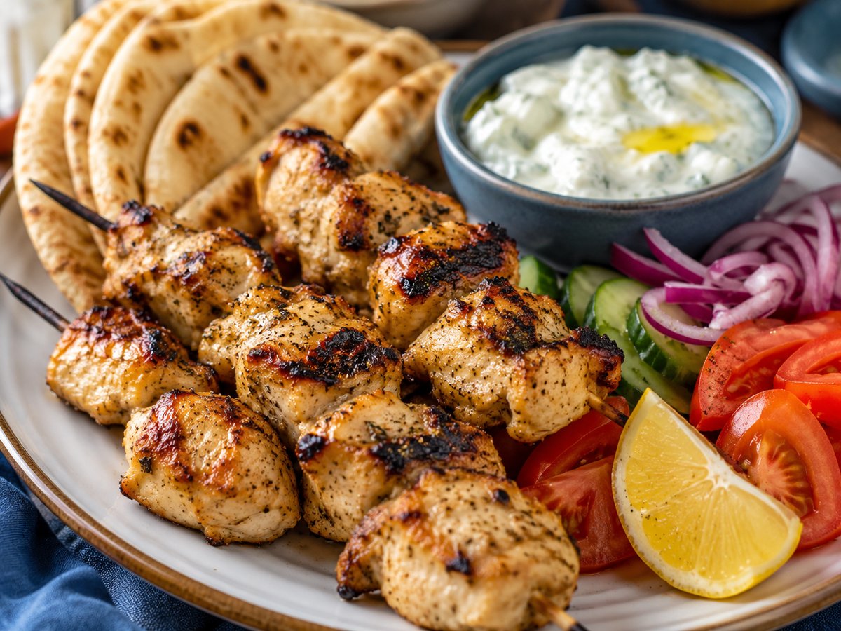 Greek Chicken Souvlaki