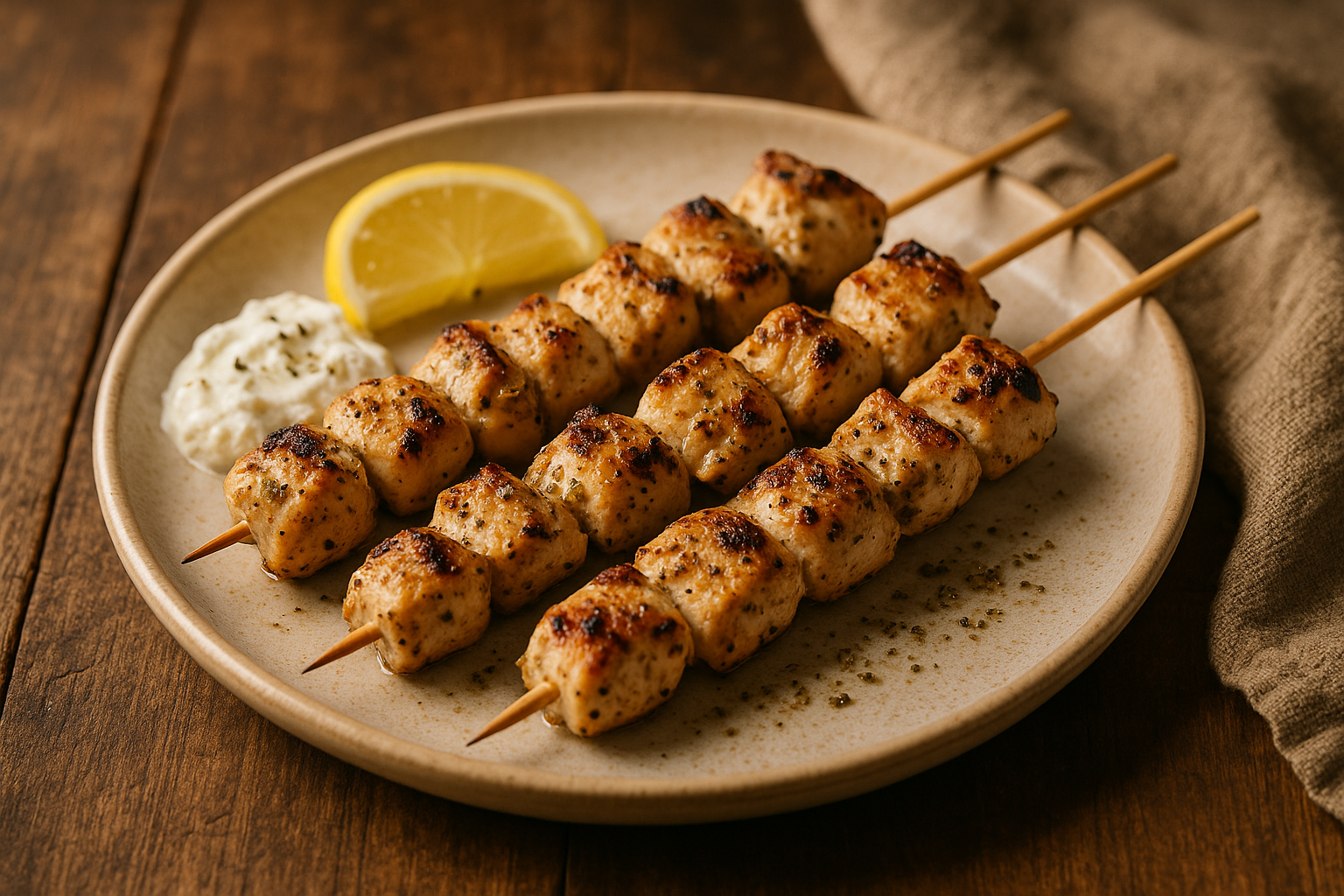 Greek Chicken Souvlaki