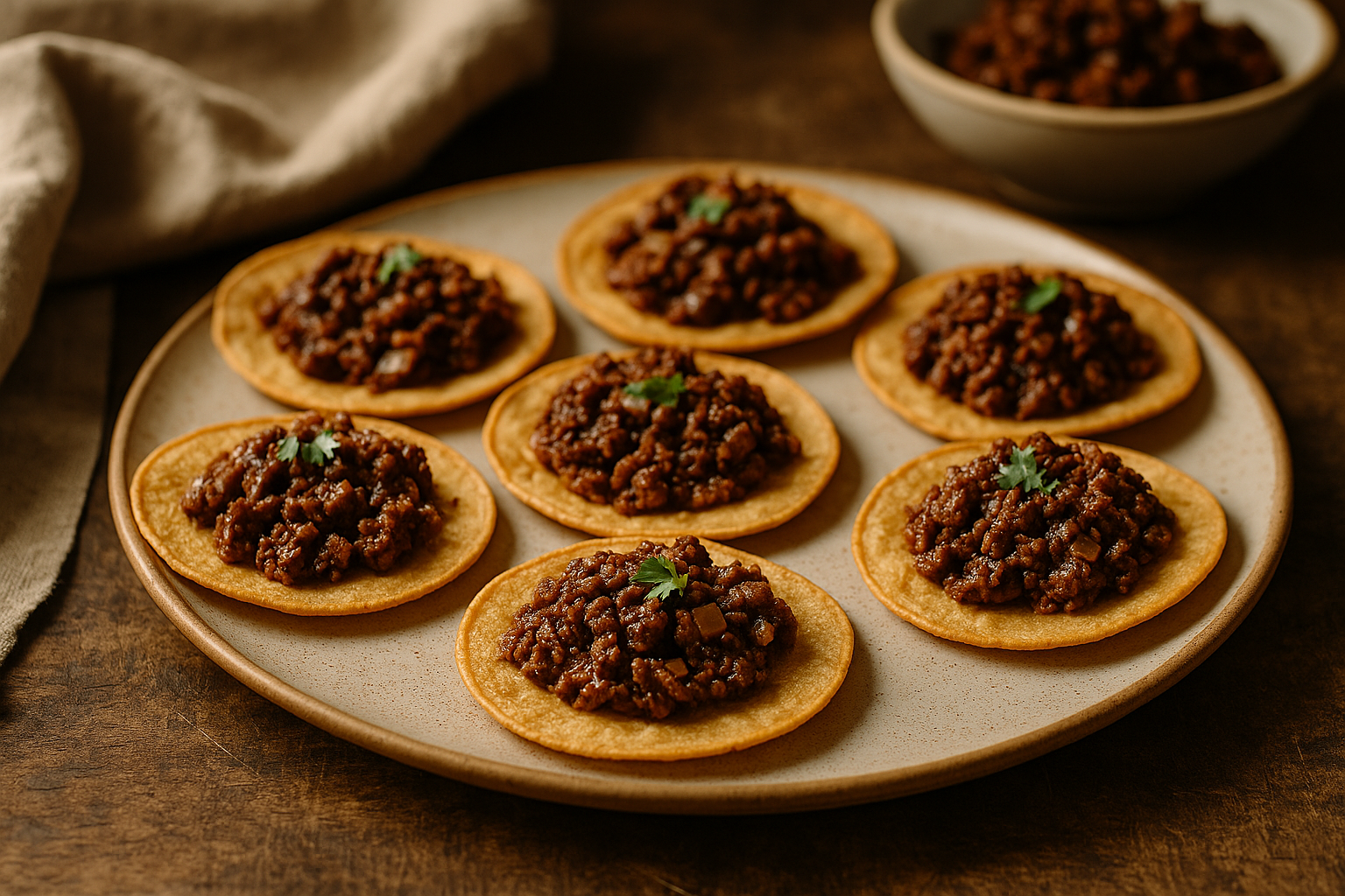 Ground Beef Tostadas