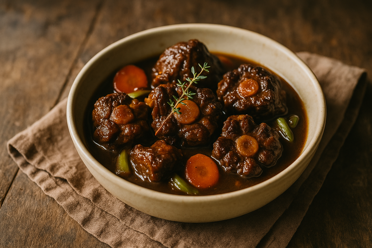 Jamaican Oxtail Stew
