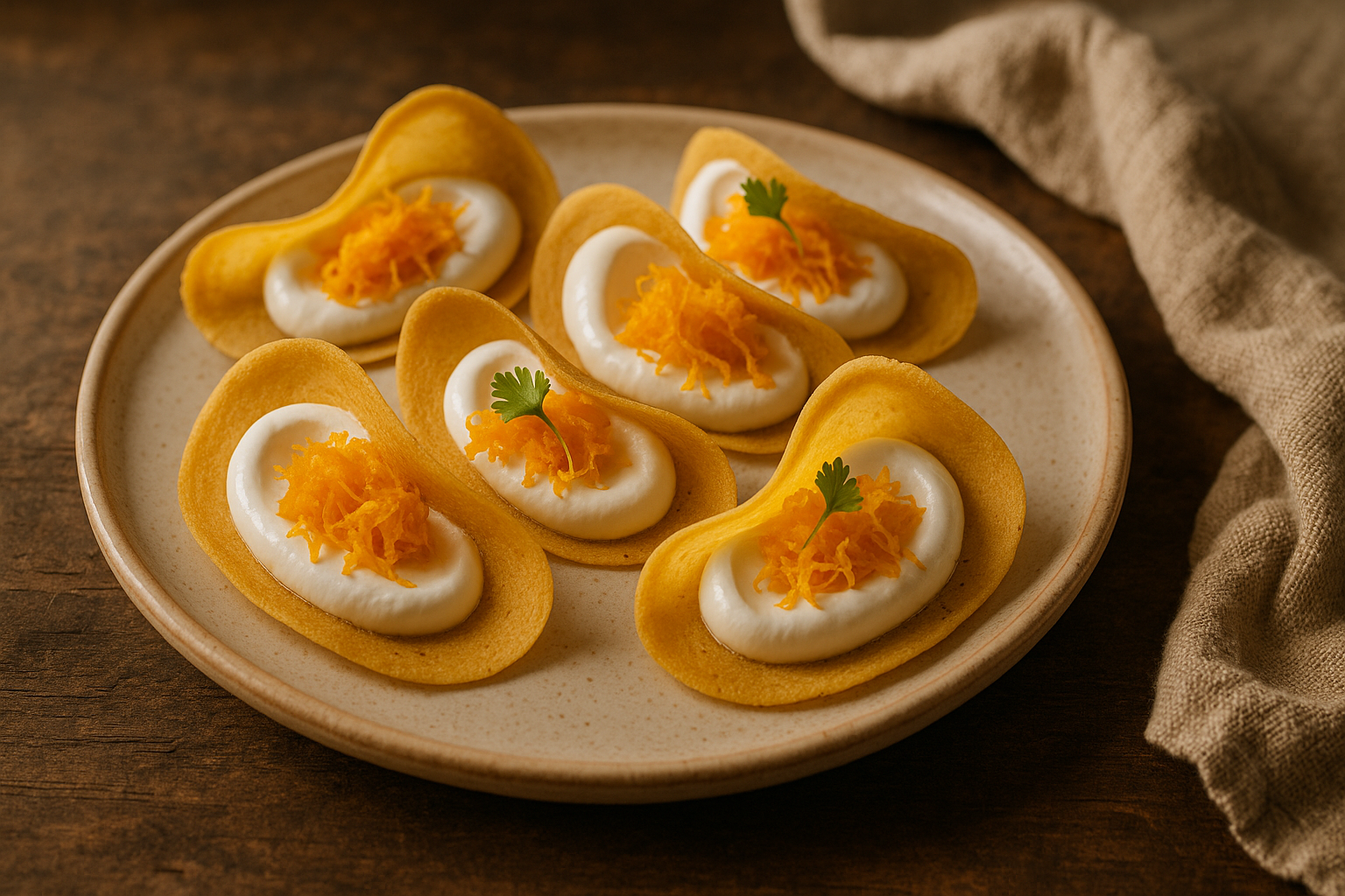 Khanom Buang (Thai Crispy Crepes)
