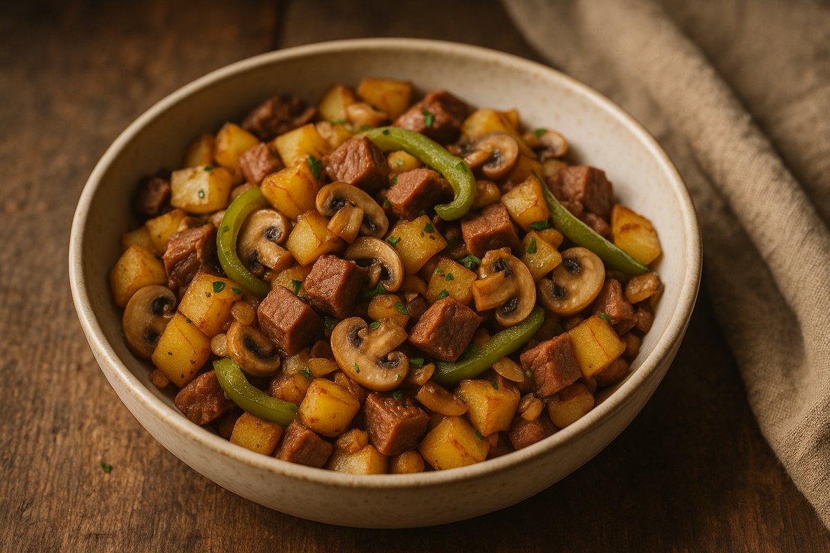 Leftover Roast Beef Hash