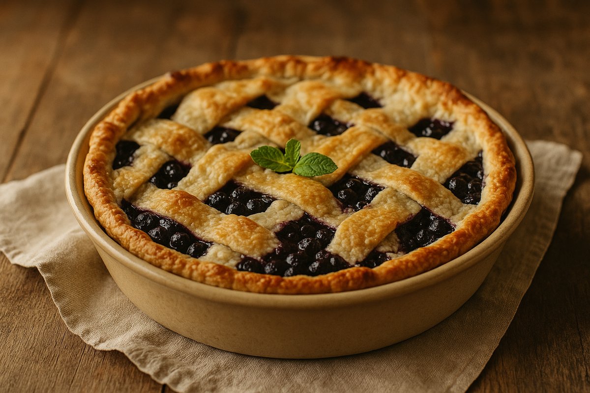Maine Blueberry Pie