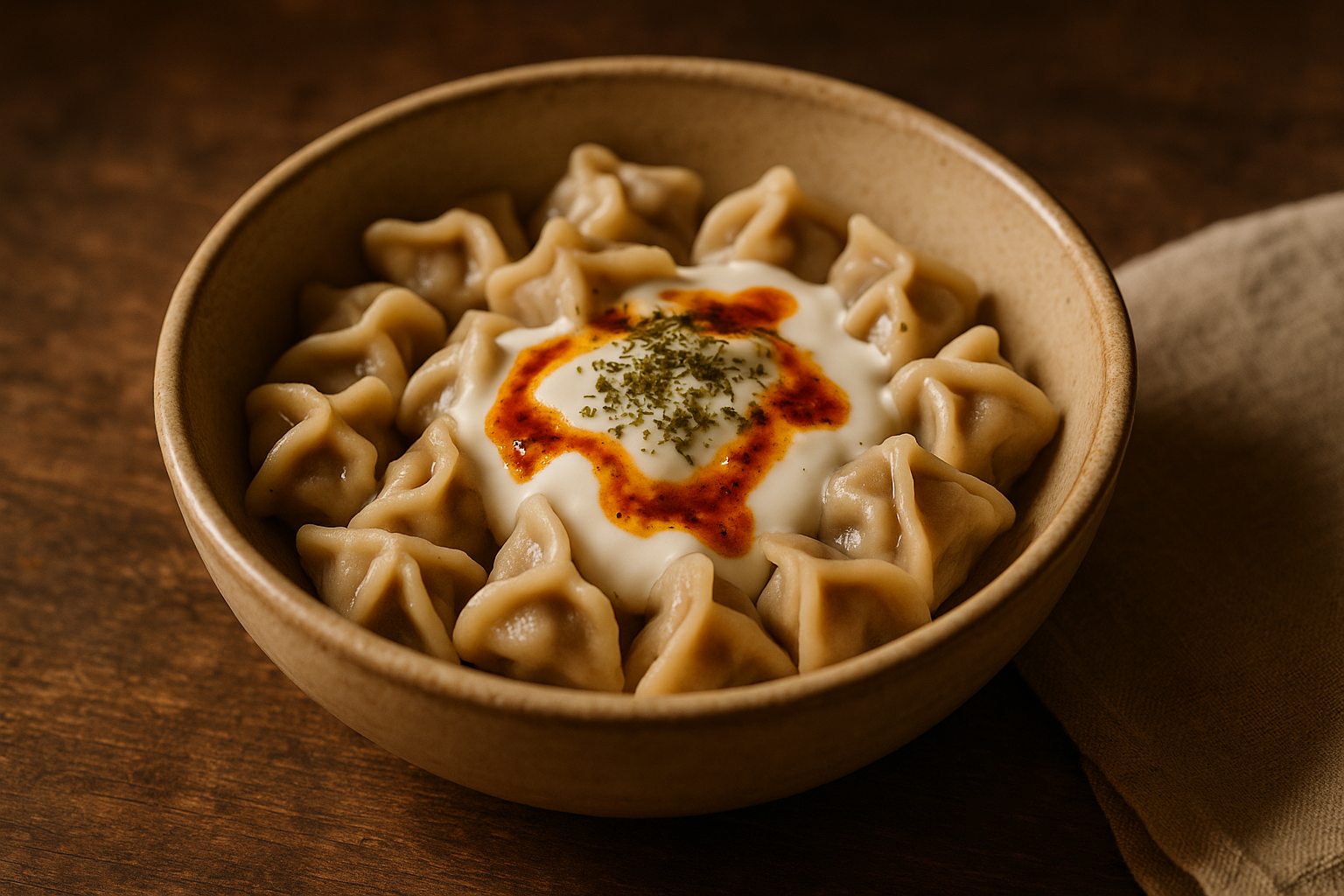 Manti (Turkish Dumplings)