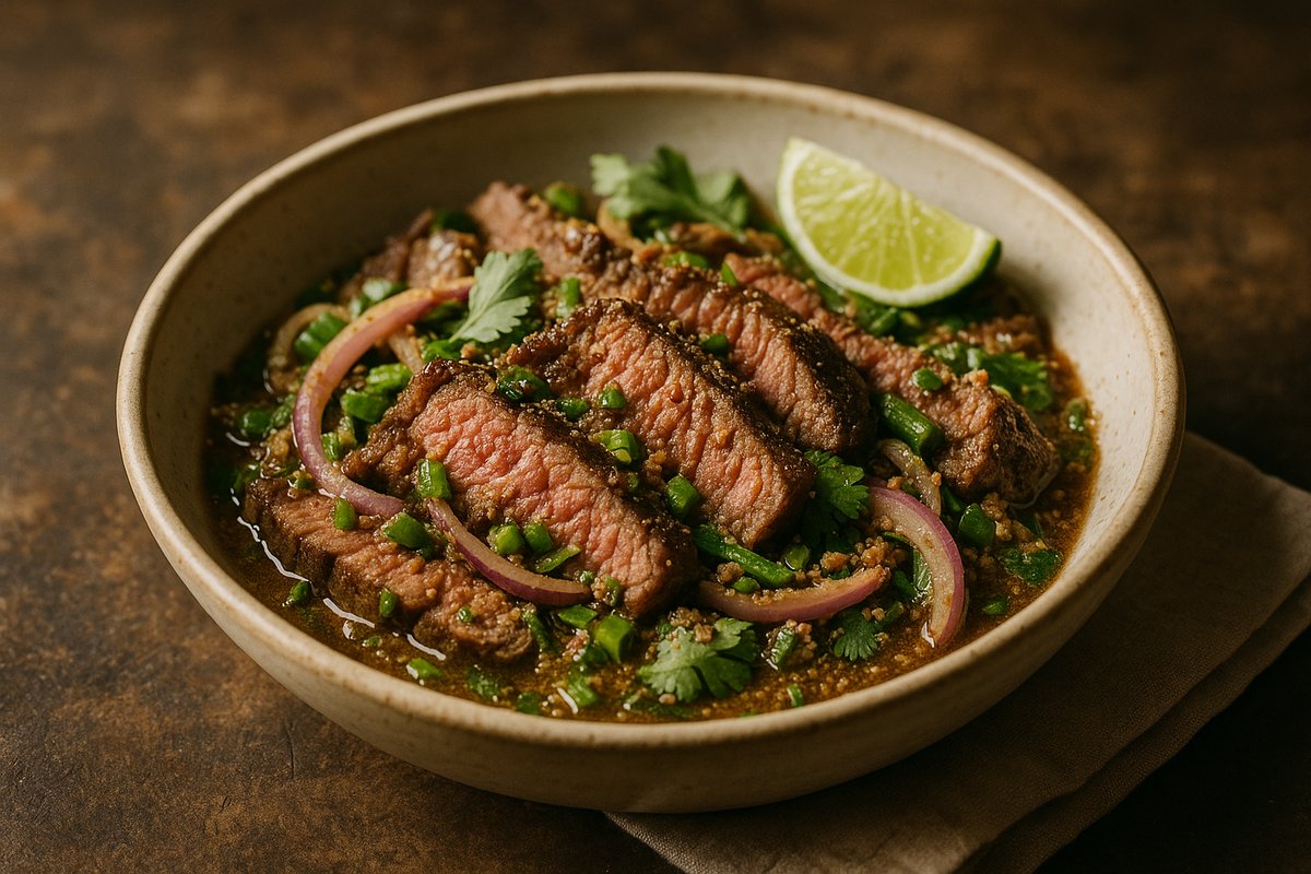 Nam Tok (Waterfall Beef Salad)