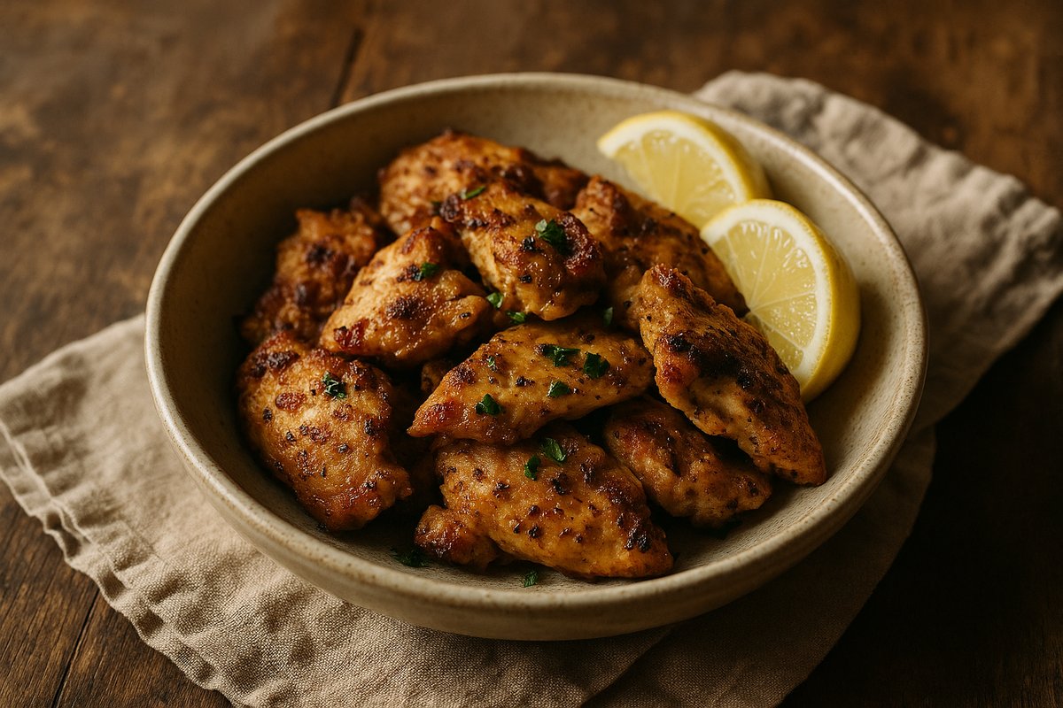 Oven-Roasted Chicken Shawarma