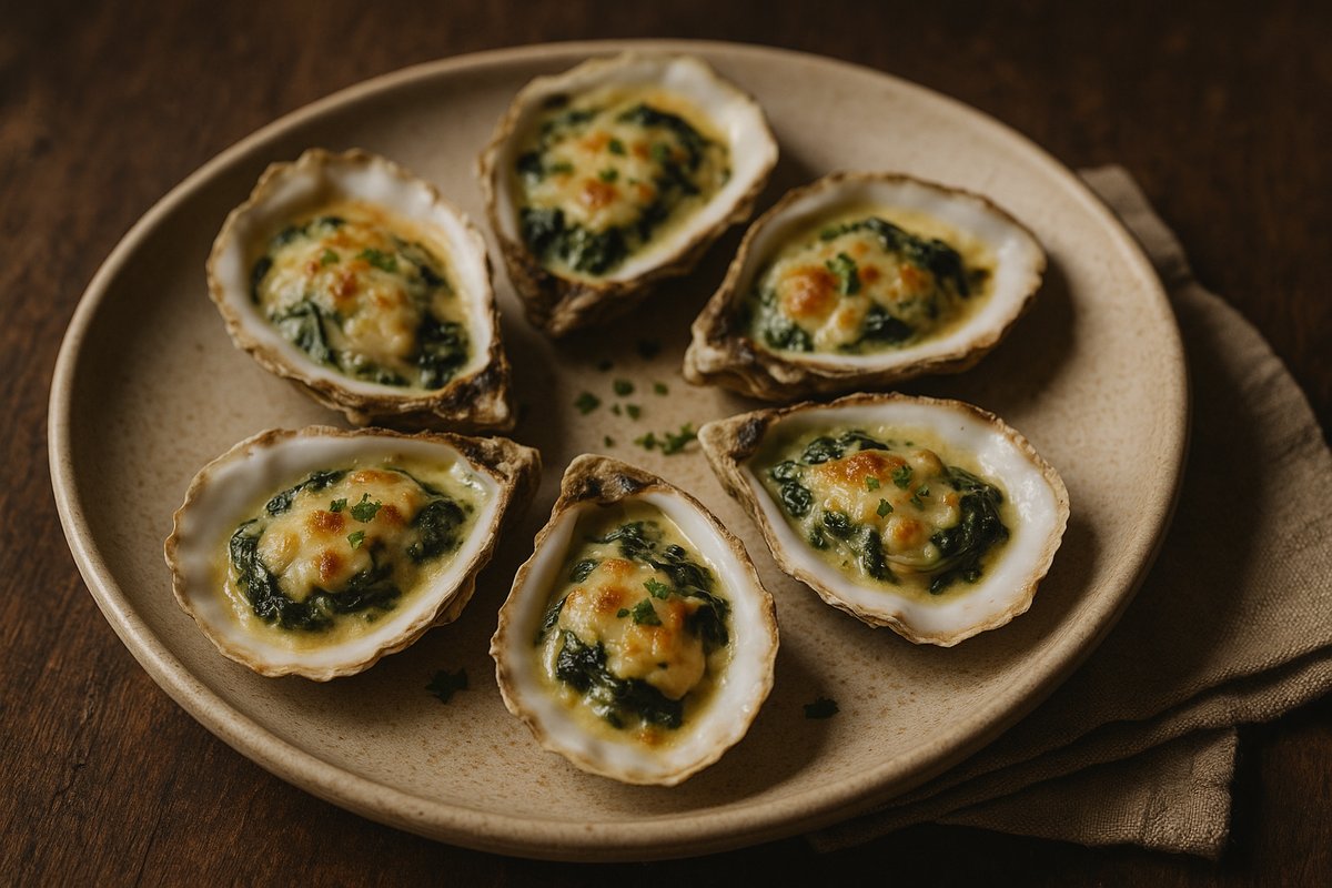 Oysters Rockefeller