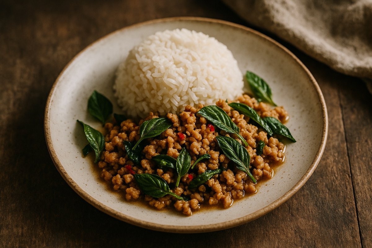 Pad Krapow Gai (Thai Basil Chicken)