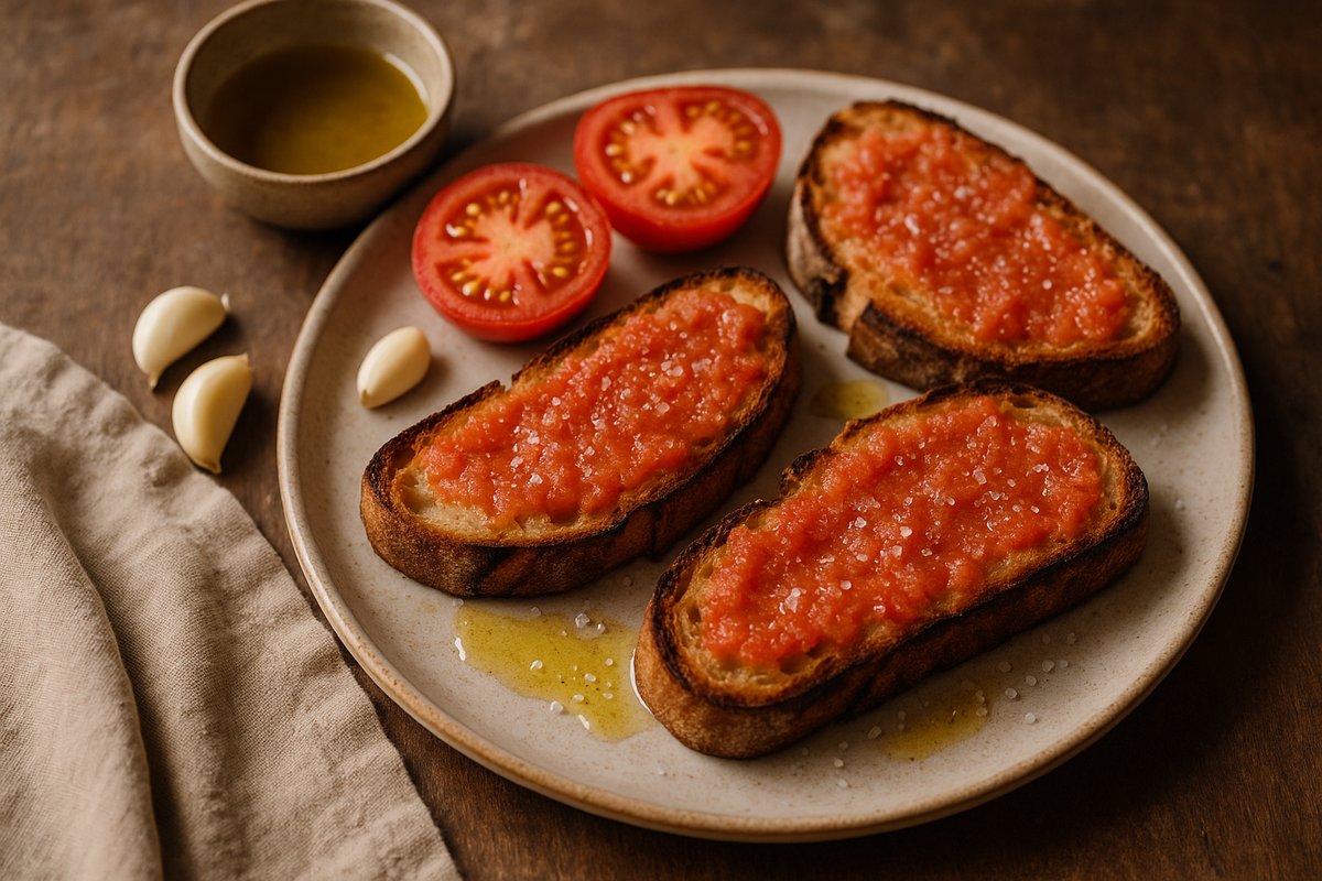 Pan con Tomate