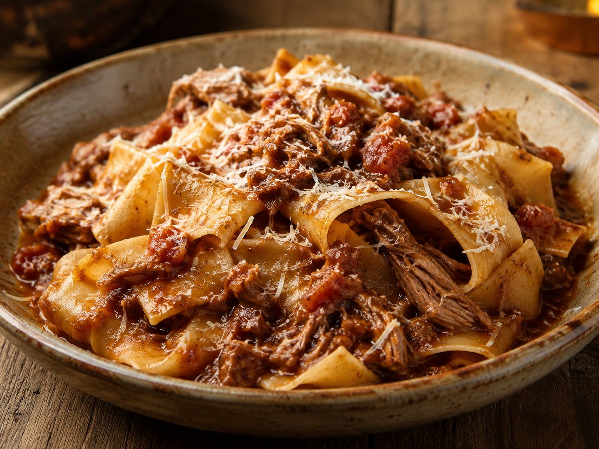 Pappardelle with Veal Ragù