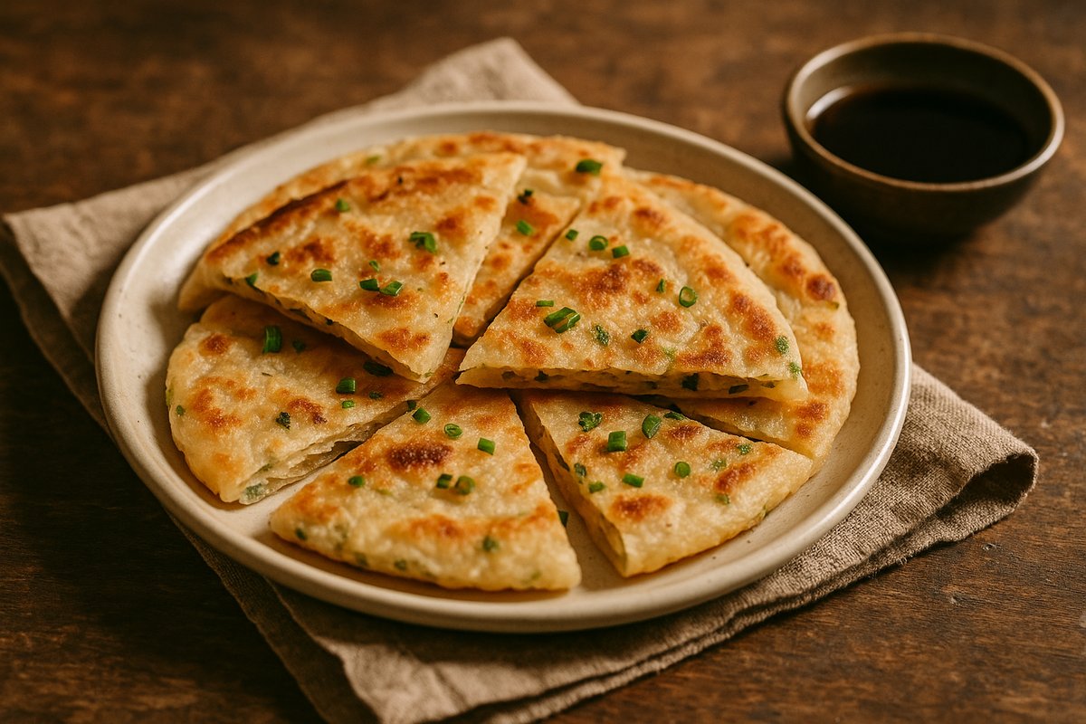 Scallion Pancakes (Congyoubing)
