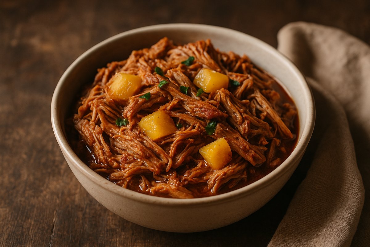 Slow Cooker Hawaiian Pork