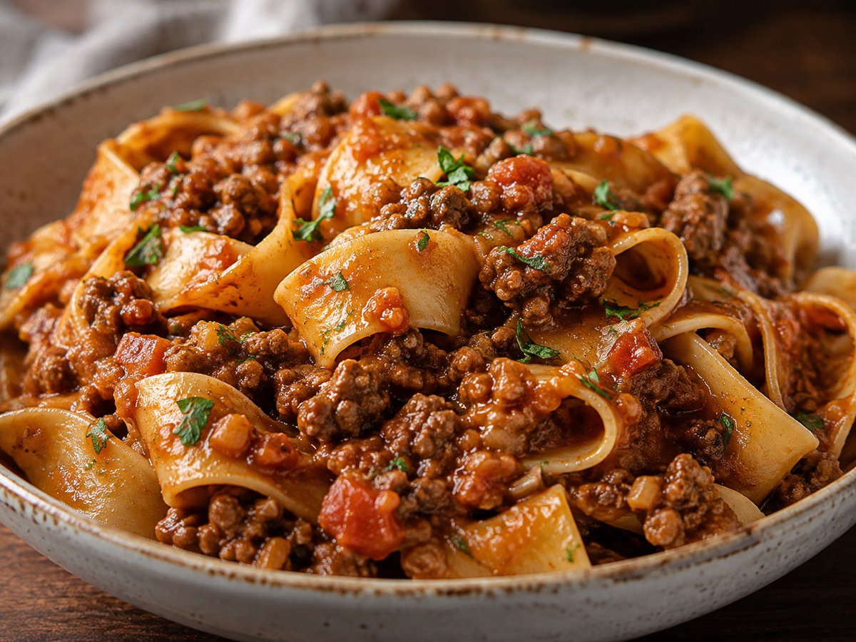 Veal Ragù Pasta