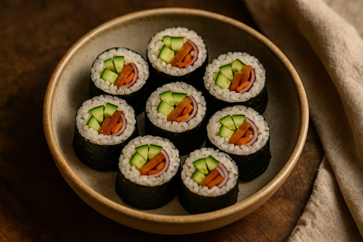 Vegetarian Sushi Rolls