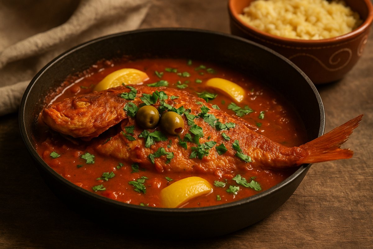 Veracruz-Style Red Snapper