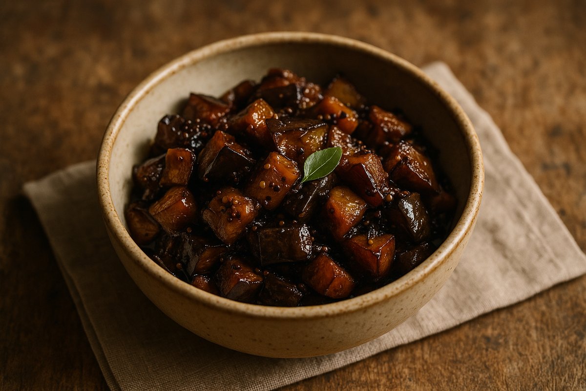 Wambatu Moju (Eggplant Pickle)